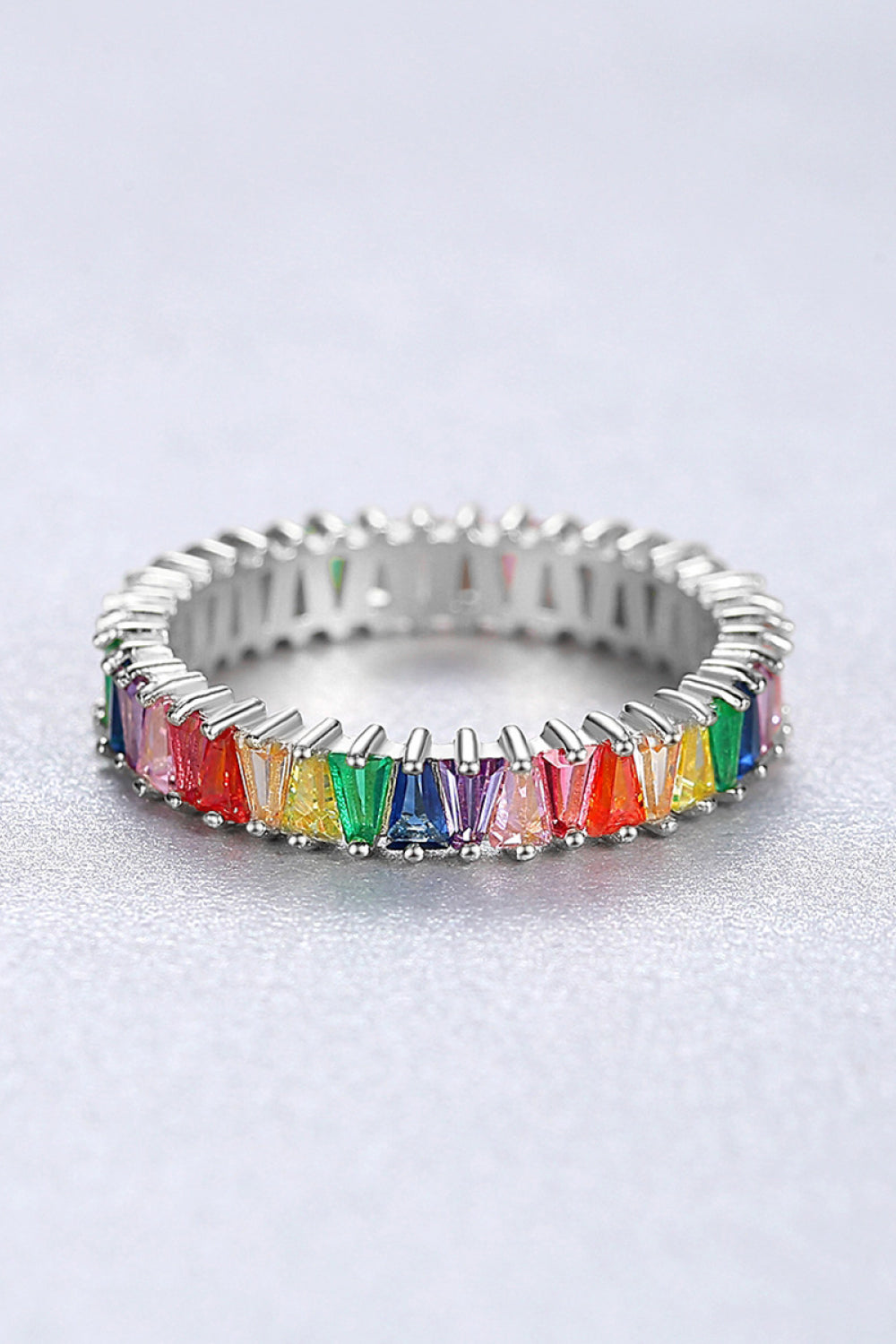 Cubic Zirconia 925 Sterling Silver Ring