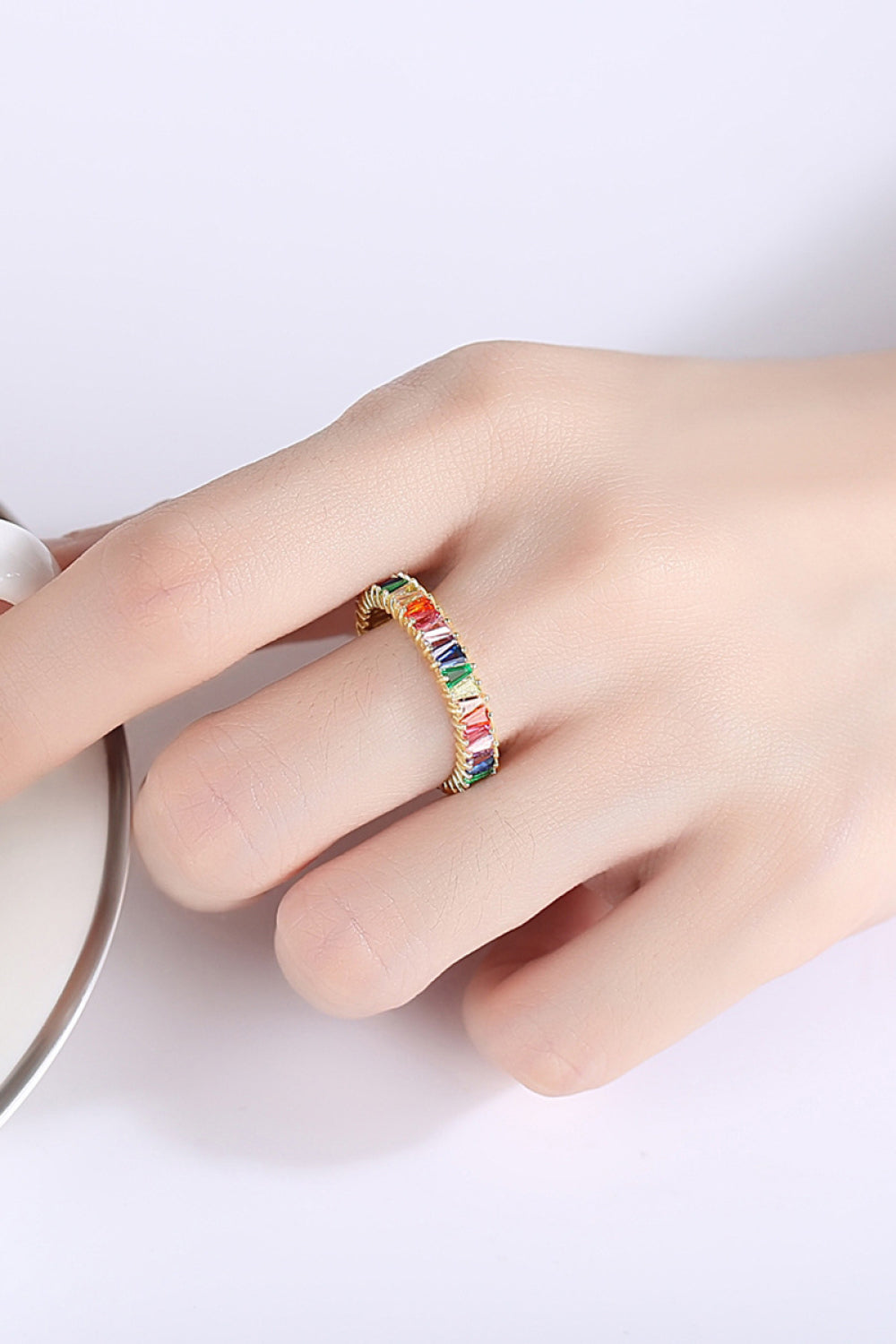 Cubic Zirconia 925 Sterling Silver Ring