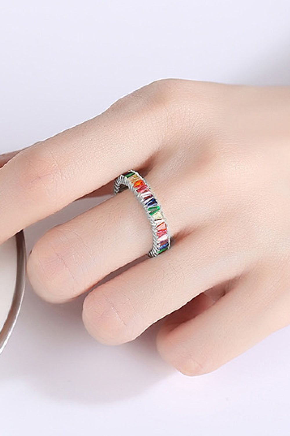 Cubic Zirconia 925 Sterling Silver Ring