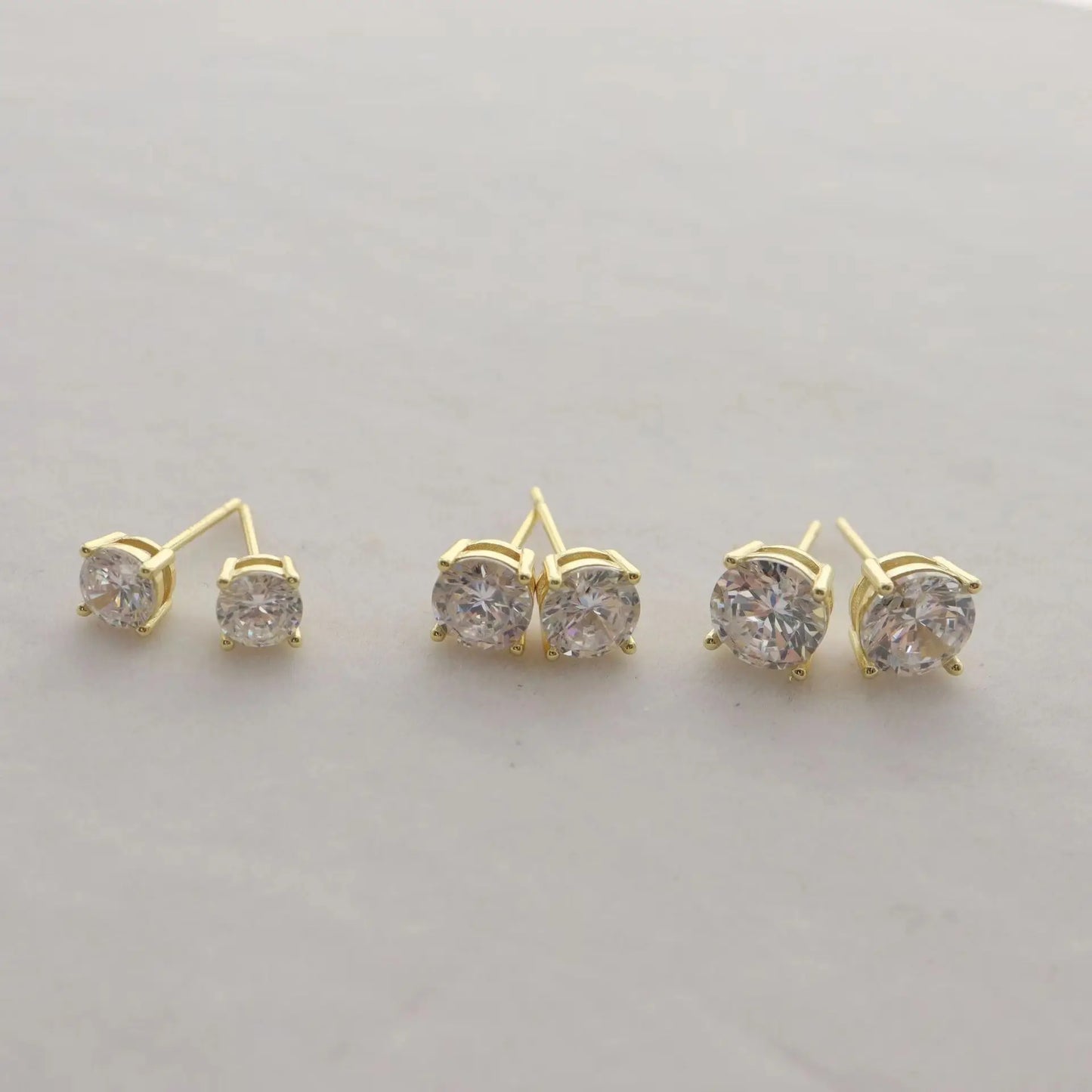 Star's 100% 925 Sterling Silver Zircon Earring