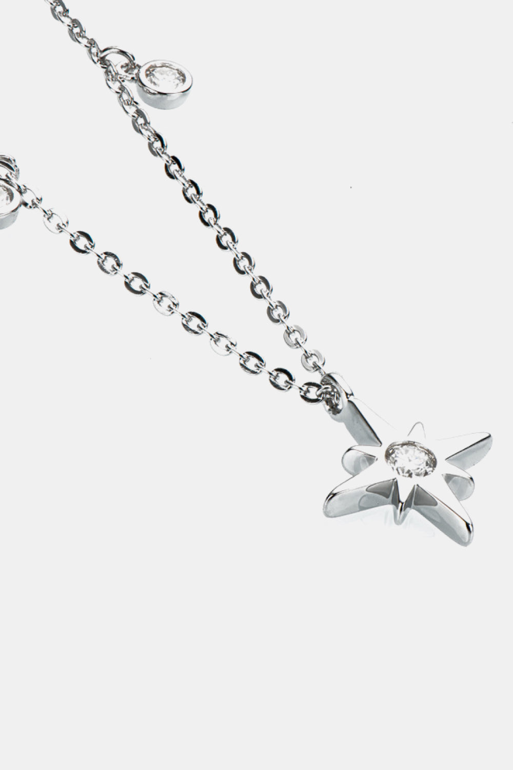 North Star Pendant 925 Sterling Silver Necklace