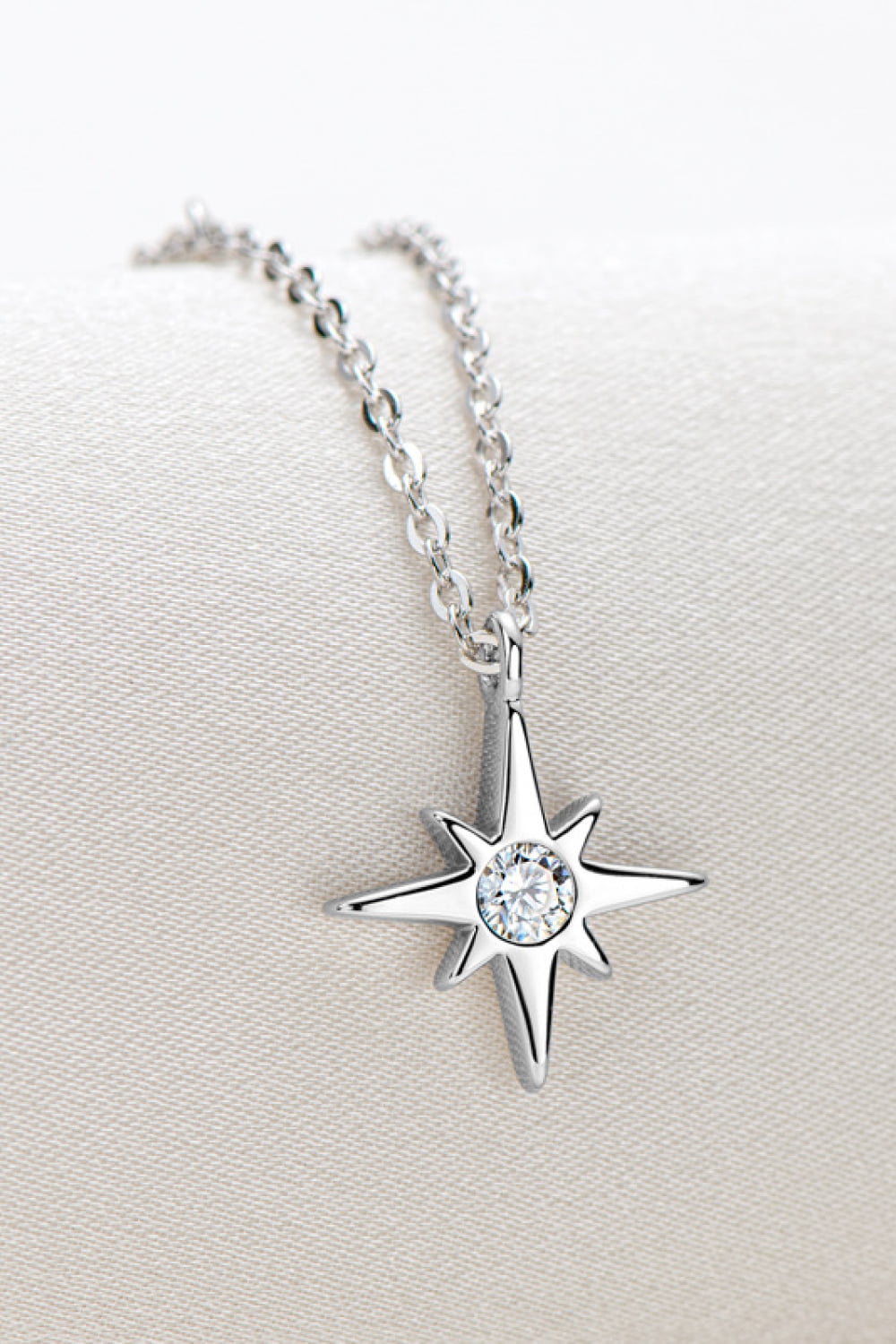 North Star Pendant 925 Sterling Silver Necklace